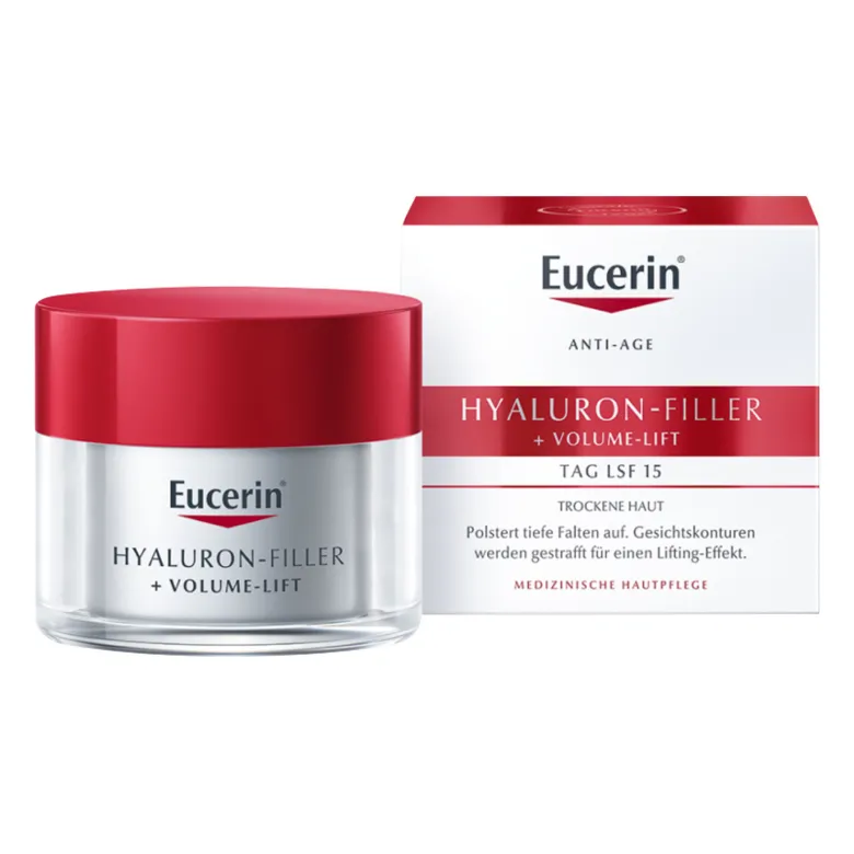 Eucerin Hyaluron-Filler+Volume-Lift Tagespflege trocke Haut, 50 ml