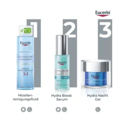 Eucerin Hyaluron-Filler + 3x Effect Hydra Nacht Gel, 50 ml