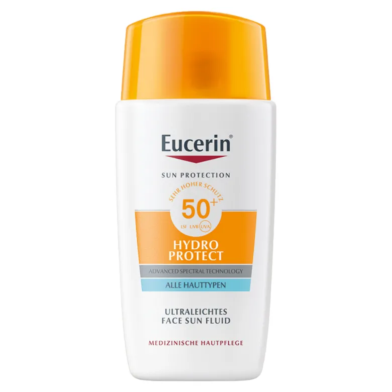 Eucerin Hydro Protect Ultraleichtes Face Sun Fluid LSF 50+, 50 ml
