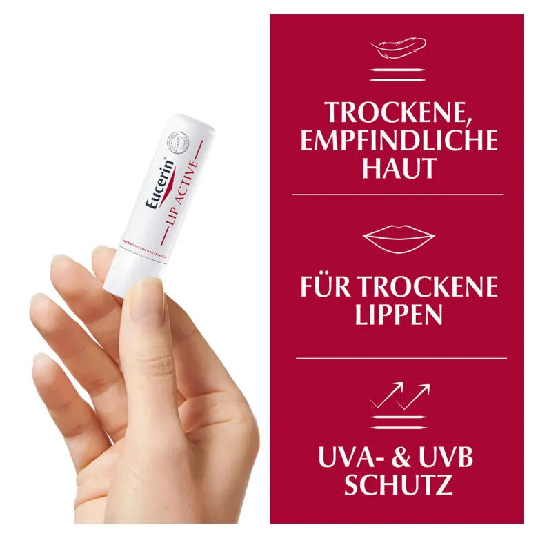 Eucerin Lip Active LSF 20, 4.8 g