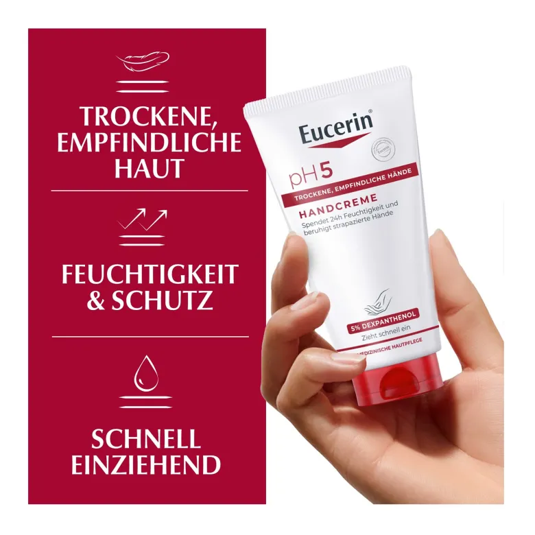 Eucerin pH5 Handcreme, 75 ml