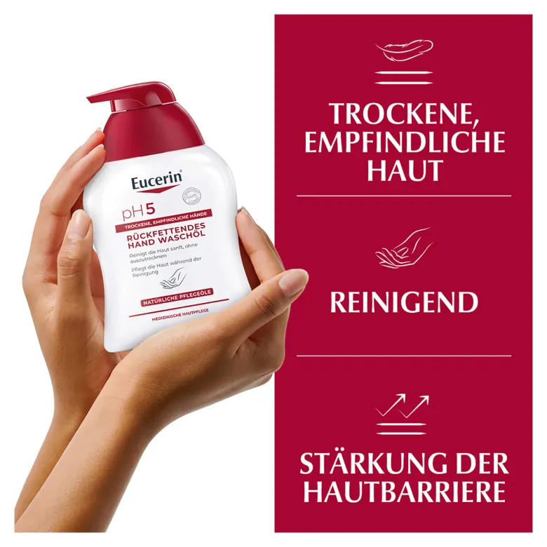 Eucerin pH5 Handwaschöl empfindliche Haut, 250 ml