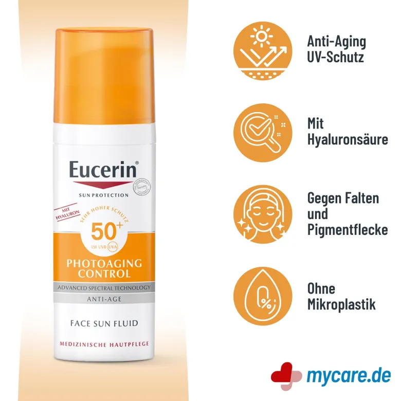 Eucerin Photoaging Control Face Sun Fluid LSF 50+, 50 ml