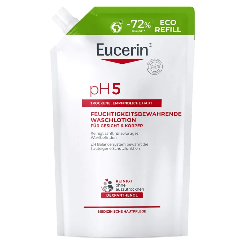 Eucerin pH5 Waschlotion empfindliche Haut Nachfüllpackung, 750 ml