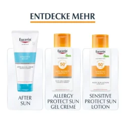 Eucerin Sensitive Protect Face Sun Creme LSF 50+, 50 ml