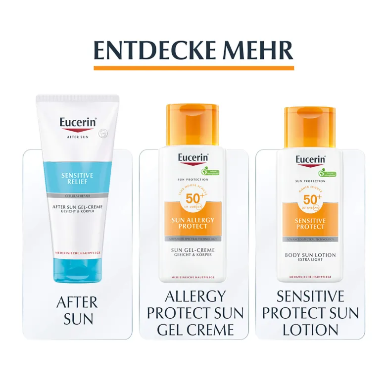 Eucerin Sensitive Protect Face Sun Creme LSF 50+, 50 ml