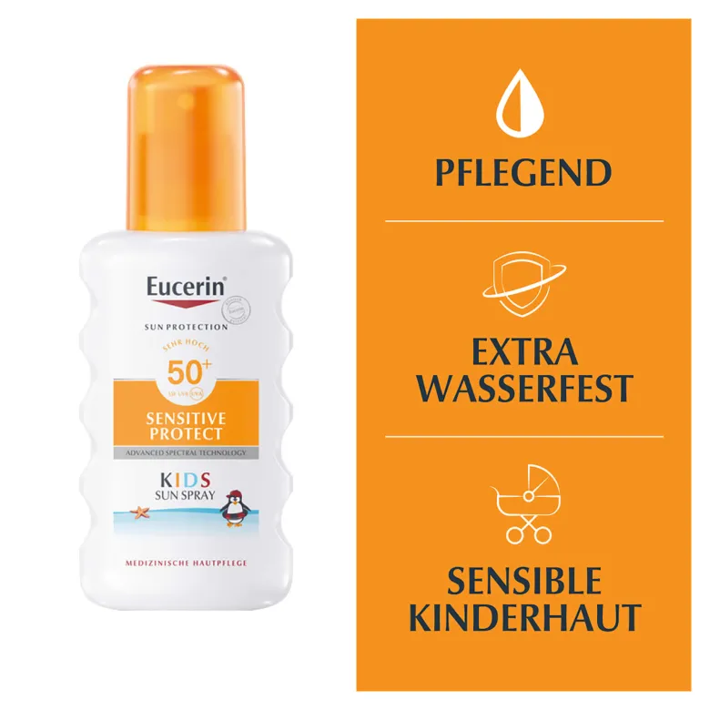 Eucerin Sensitive Protect Kids Sun Spray LSF 50+, 200 ml