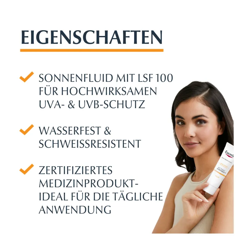 Eucerin Sun Actinic Control MD Fluid, 80 ml