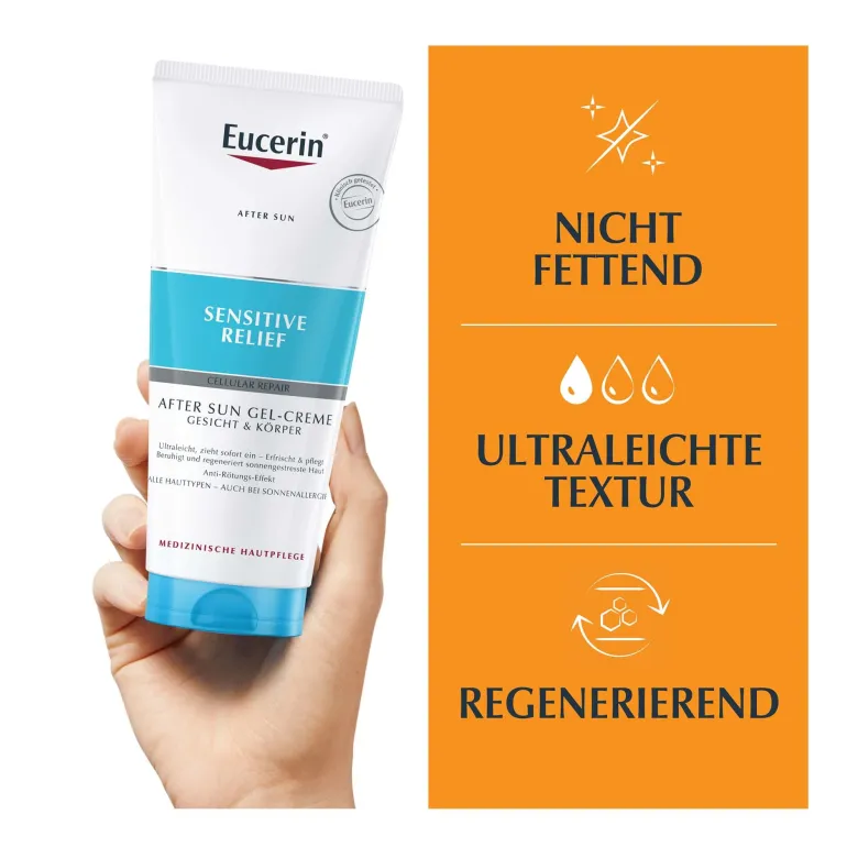 Eucerin Sun After Sun Sensitive Relief Gel-Creme, 200 ml