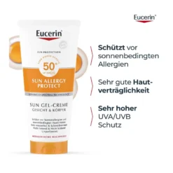 Eucerin Sun Allergy Protect Sun Gel-Creme LSF 50+, 200 ml