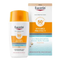 Eucerin Sun Hydro Protect Face Fluid LSF 50+ getönt hell, 50 ml