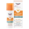 Eucerin Sun Oil Control Getönte Face Gel-Creme LSF 50+ Hell, 50 ml