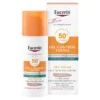 Eucerin Sun Oil Control Getönte Face Gel-Creme LSF50+ Mittel, 50 ml