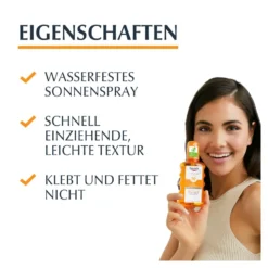 Eucerin Sun Oil Control Spray Transparent LSF 50+, 200 ml