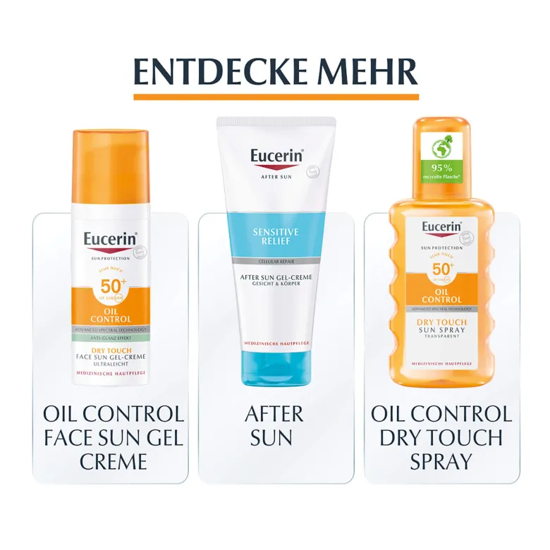 Eucerin Sun Oil Control Spray Transparent LSF 30, 200 ml