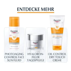 Eucerin Sun Photoaging Control Face getönt mittel LSF50+, 50 ml