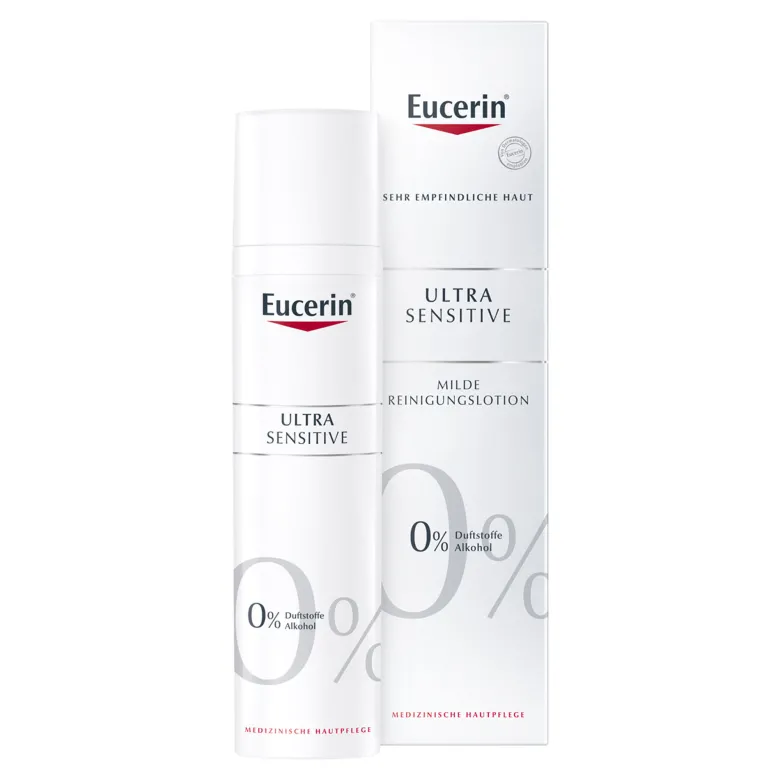 Eucerin UltraSensitiv Reinigungslotion, 100 ml
