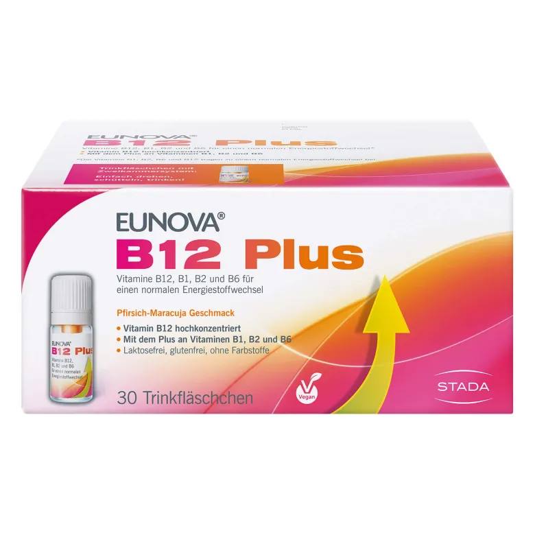 Eunova B12 Plus Lösung zum Einnehmen, 30X8 ml