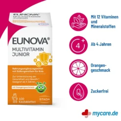 Eunova Junior Kautabletten, 100 St