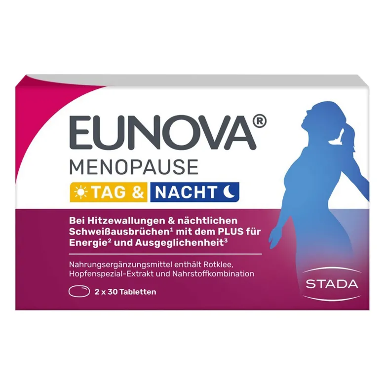 Eunova Menopause Tag & Nacht Tabletten, 60 St