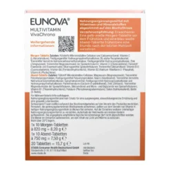 Eunova Multivitamin VivaChrono Tabletten, 2X10 St