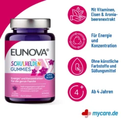 Eunova Schulhelden Gummies, 60 St