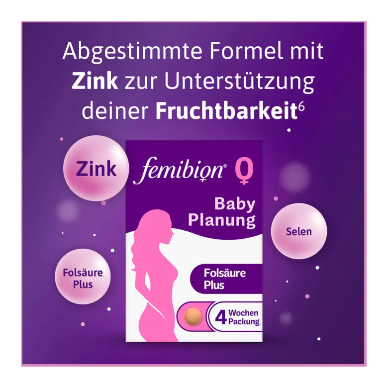 Femibion 0 Babyplanung 8-Wochen-Packung, 56 St