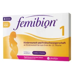 Femibion 1 Kinderwunsch + Frühschwangerschaft ohne Jod, 60 St