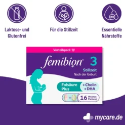 Femibion 3 Stillzeit 16-Wochen-Packung, 2X112 St