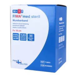 FIWA med Steriler Wundverband 8x10 cm, 50 St