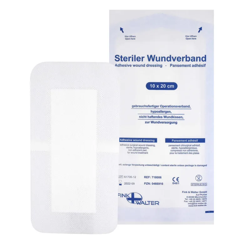 FIWA med Steriler Wundverband 10x20 cm, 50 St