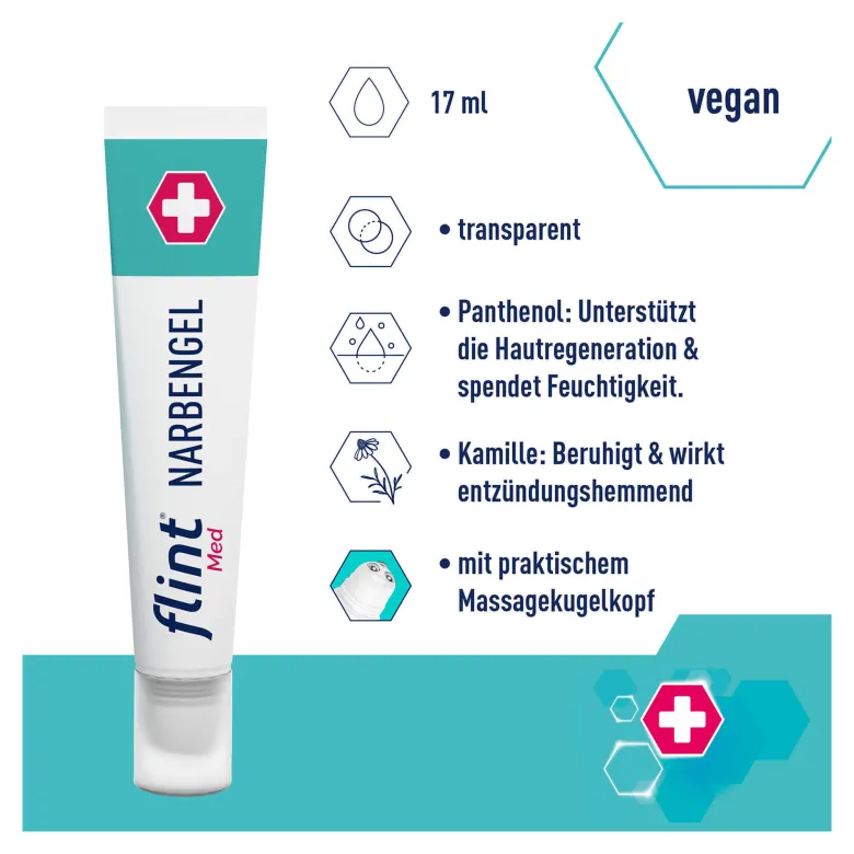 Flint Med Narbengel, 17 ml