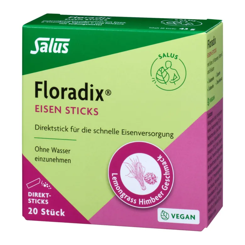 Floradix Eisen Direktsticks, 20 St