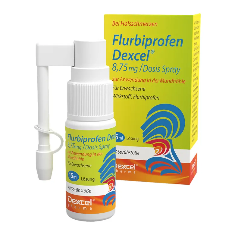 Flurbiprofen Dexcel 8,75 mg/Dosis Spray, 15 ml
