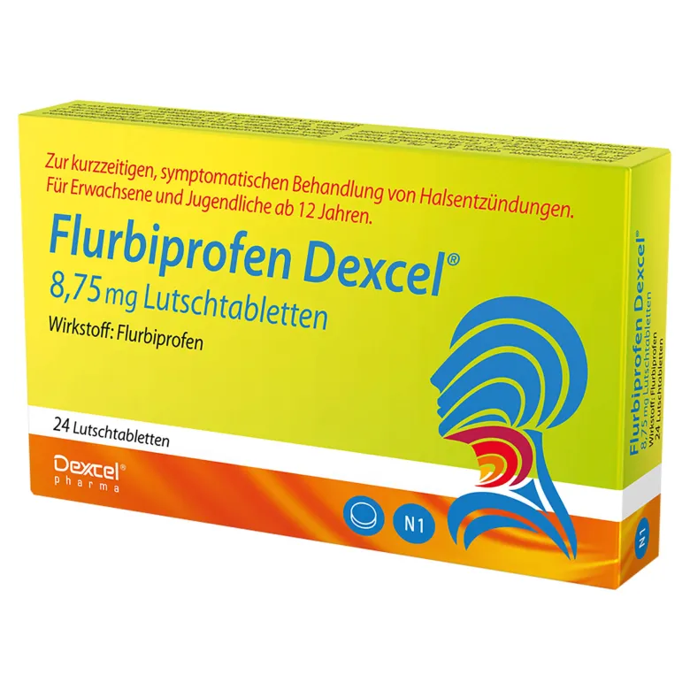 Flurbiprofen Dexcel 8,75 mg Lutschtabletten, 24 St