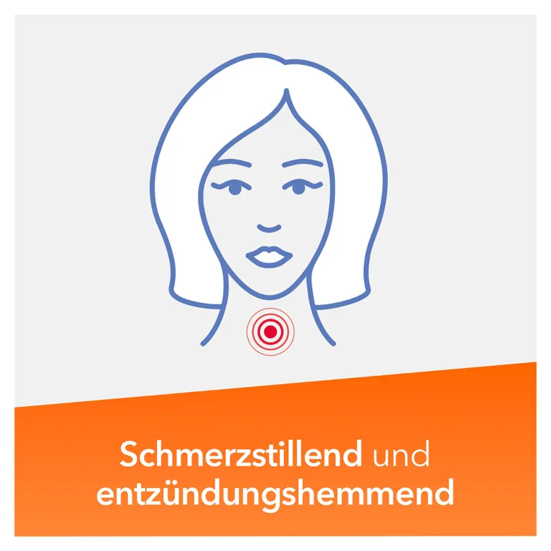 Flurbiprofen-ratiopharm Lutschtabletten Honig-Zitrone, 24 St