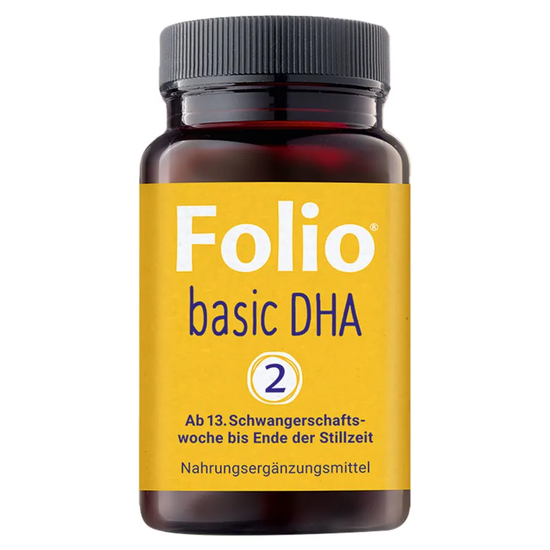 Folio 2 basic DHA Hartkapseln, 90 St