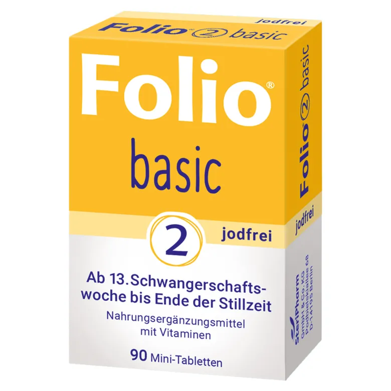 Folio 2 basic Jodfreie Filmtabletten, 90 St