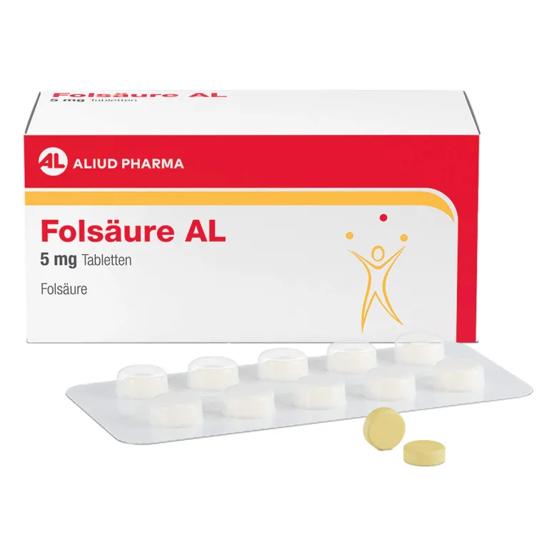 Folsäure AL 5 mg Tabletten, 20 St