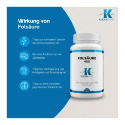 Folsäure 400 µg Kapseln, 100 St