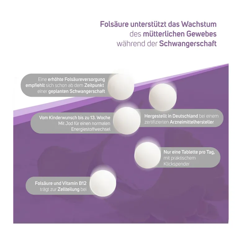 Folsäure 800 Plus Tabletten, 120 St