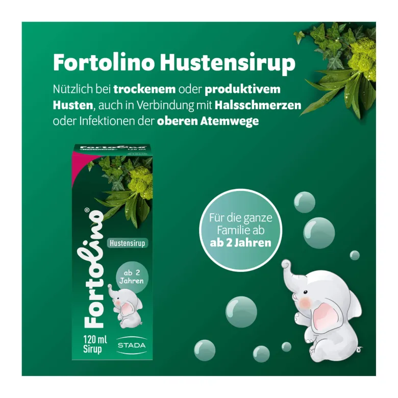 Fortolino Hustensirup, 120 ml