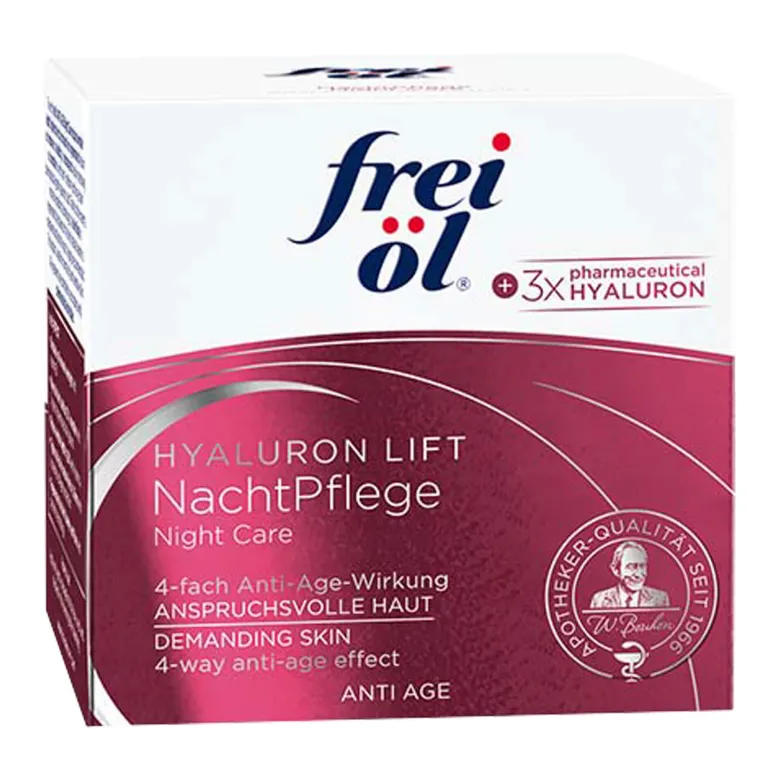 Frei Öl Anti Age Hyaluron Lift Nachtpflege, 50 ml