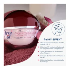 Frei Öl Anti Age Hyaluron Lift TagesPflege LSF 15, 50 ml