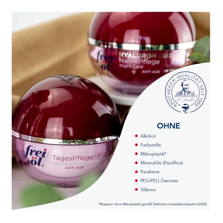 Frei Öl Anti Age Hyaluron Lift Tagespflege, 50 ml