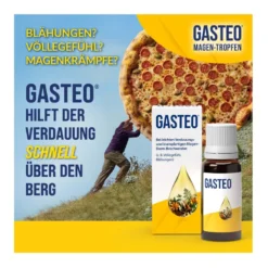 Gasteo Magen-Tropfen bei Magen-Darm-Beschwerden, 100 ml