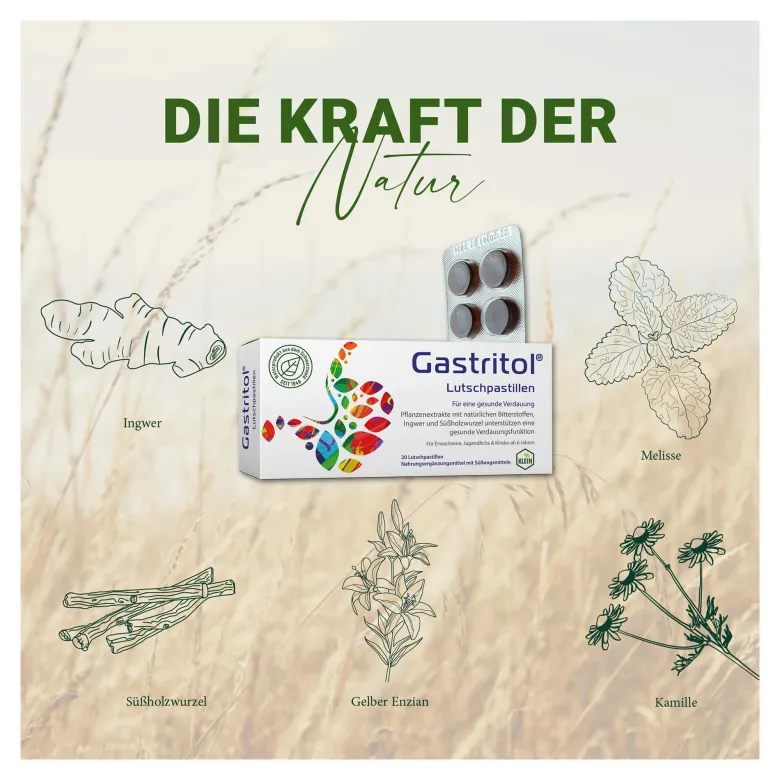 Gastritol Lutschpastillen, 20 St