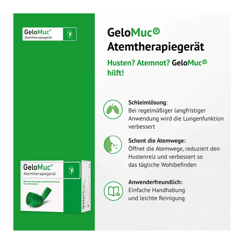 GeloMuc Atemtherapiegerät, 1 St
