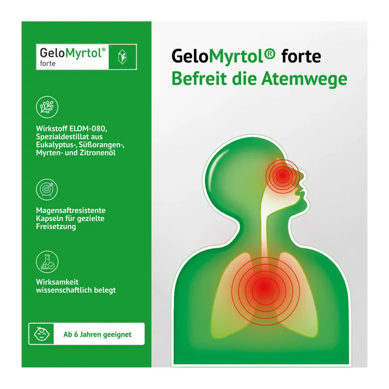 GeloMyrtol forte Weichkapseln, 60 St