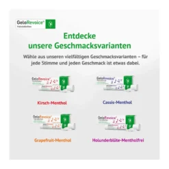 GeloRevoice Halstabletten Cassis-Menthol, 20 St